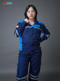 Gambar Juragan Wearfacts - Wearpack Kerja Warna Biru Toska Celana Biru Navy - S dari Juragan Wearfacts Store Kab. Cilacap 2 Tokopedia