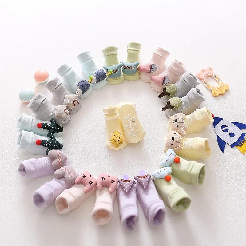 Kaos kaki anak bayi karakter boneka 3D lucu / baby socks 3D anti slip kaos kaki bayi unisex 3
