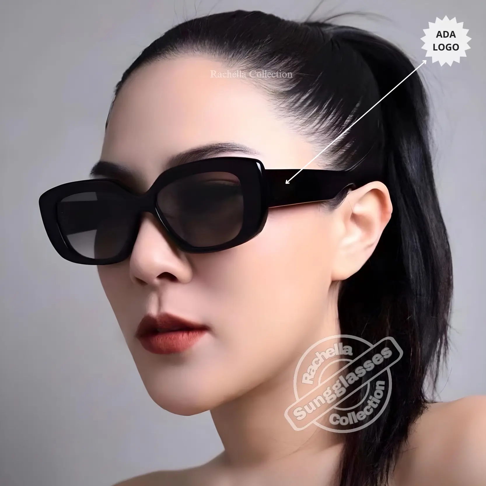 Kacamata Fashion Korea CN TRMPH 04 INCES RC-0140 + Box & Hard Case Kacamata