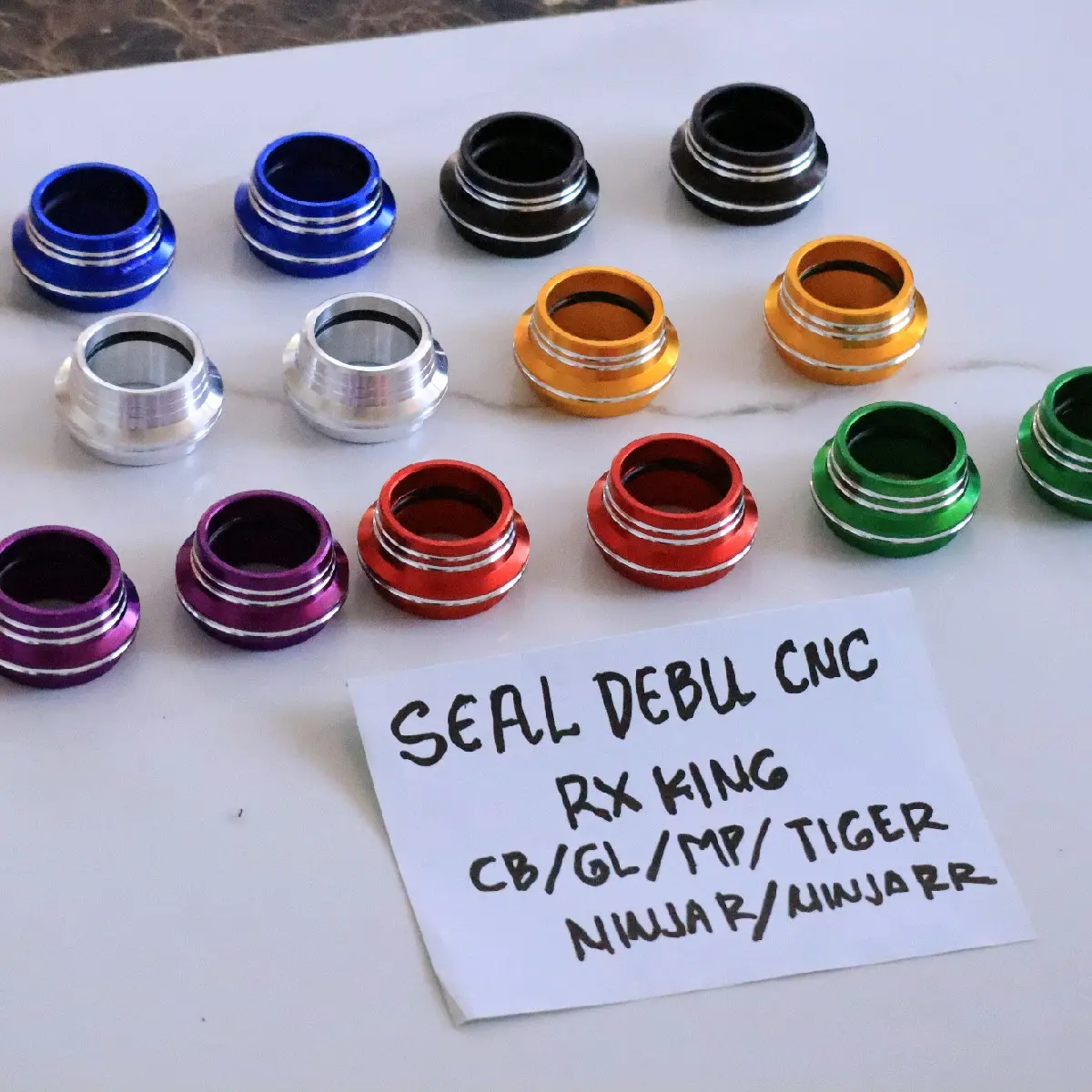 siel as shock  rx king gl mp tiger ninja r ninja rr seal debu seal cnc seal cnc warna seal uk 30/31)33