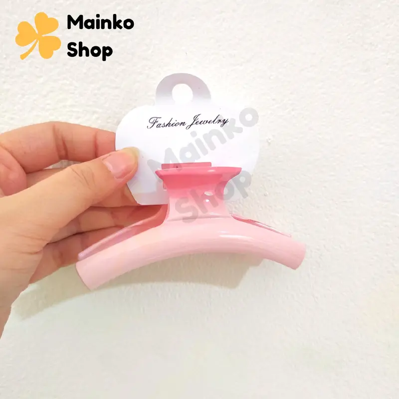 Jepit Rambut Salon Model T 9cm Korea Ombre Glossy Warna Pastel Ukuran Besar Premium Clips 5