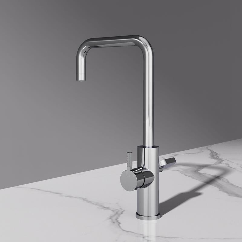 ARNO Square 4 in 1 Chrome Instant Boiling Hot Water Tap 1