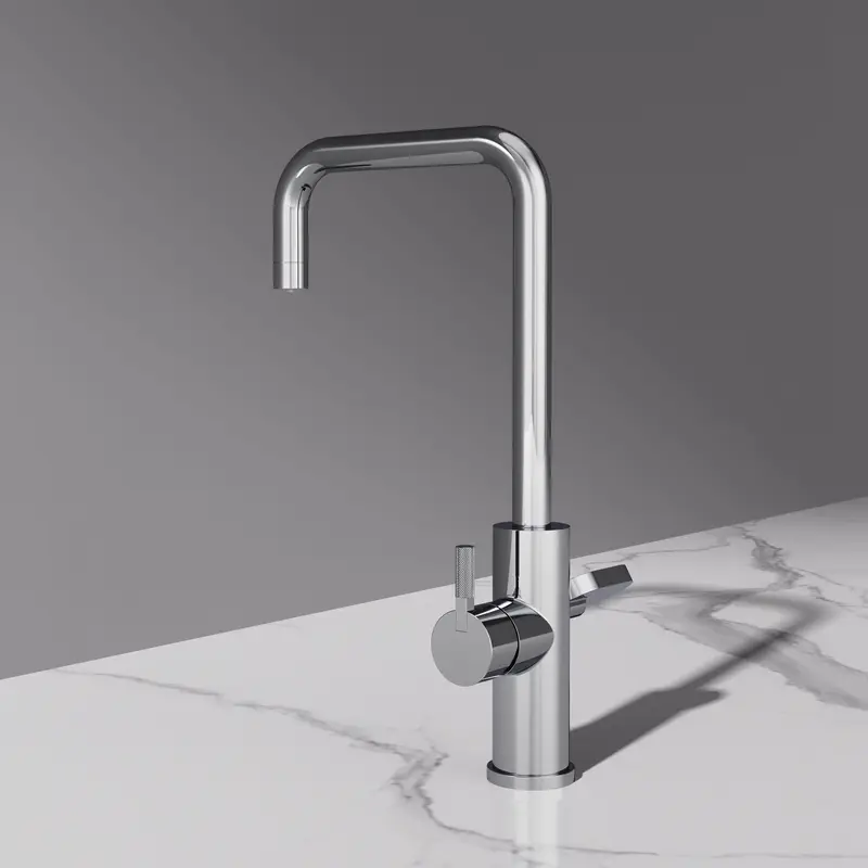 ARNO Square 4 in 1 Chrome Instant Boiling Hot Water Tap 1