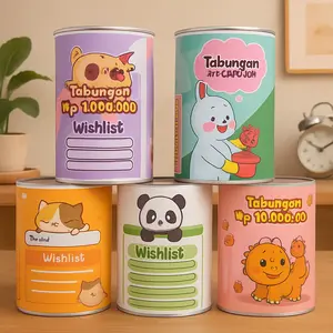 Celengan Target Ukuran Small Buka Tutup/Permanen Part 1