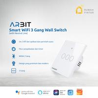 Gambar ARBIT WiFi 1 2 3 Gang Tombol Switch Saklar Pintar Touch Smart Home tuya dari ARBIT Smart Home Kota Administrasi Jakarta Barat 4 Tokopedia
