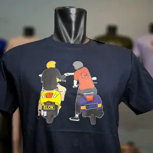 Da Panjul Store - KAOS PRIA Lengan PENDEK SABLON + TULISAN/ KATA-KATA, BAHAN KATUN Combed 24s Baju Distro Oblong Dewasa Tshirt