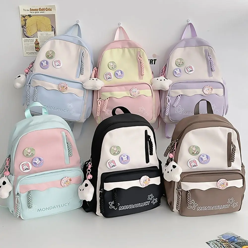 bandoeng id tas ransel sekolah motif makaron dengan bahan berkualitas model terbaru 2025 Fashion Anak