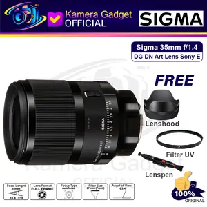Lensa Sigma 35mm f1.4 DG DN Art Lens for Sony FE Mount