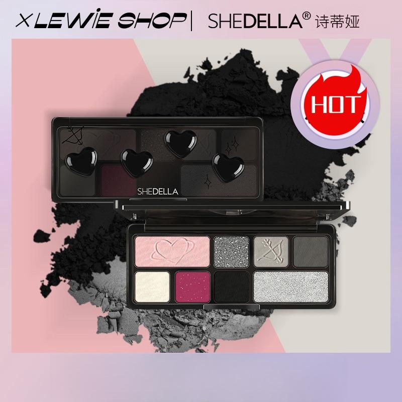 Bảng Phấn Mắt, Shedella / Saturation Thấp, Bảng Màu Xanh Lá Cây Lì, Bảng Phấn Trang Điểm