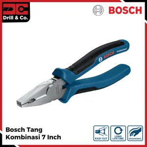 Bosch Universal Pliers 7 Inch / Tang Kombinasi Original (Tang Jepit)