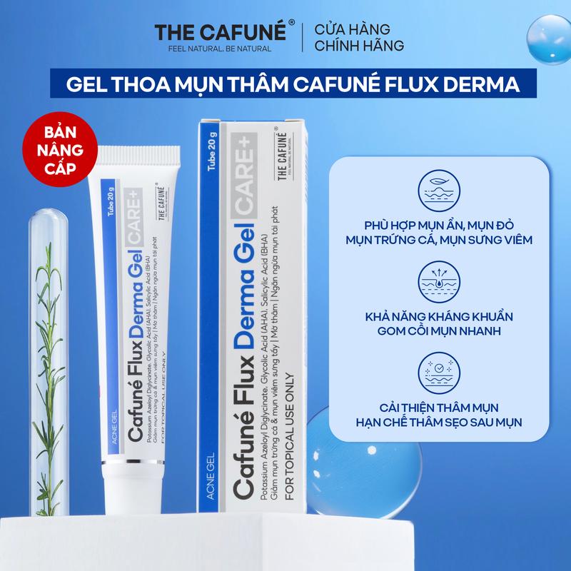 Gel Chấm Mụn Mờ Thâm The Cafuné 20g Không Chứa Paraben Kiểm Soát Lỗ Chân Lông…