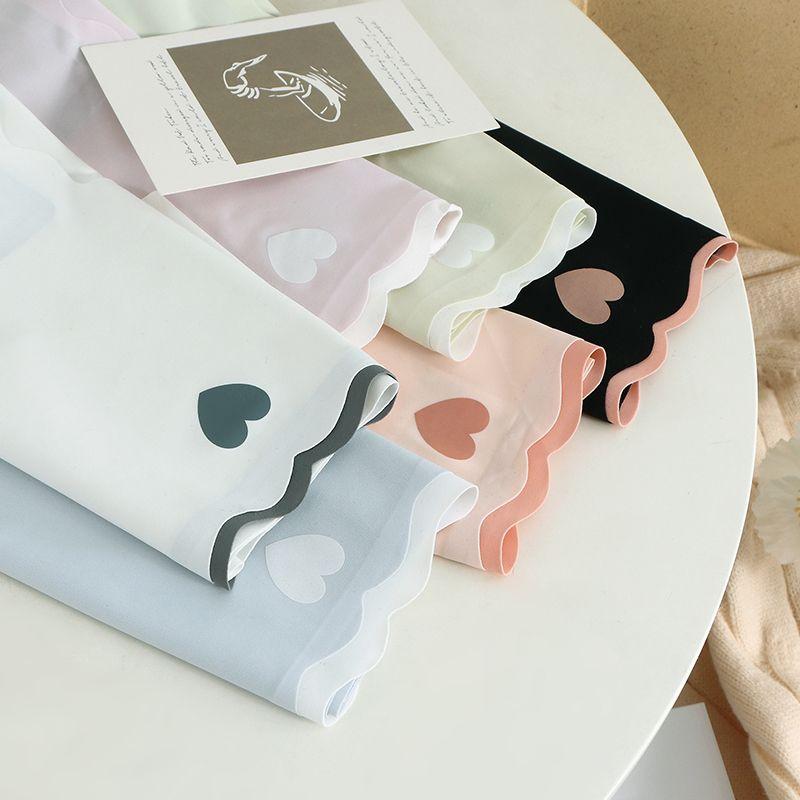 LNR Shop Celana Dalam Seamless Import Premium Quality M-XL Untuk Wanita Perempuan Motif Love Bergelombang Bahan Adem Halus CD-070 6