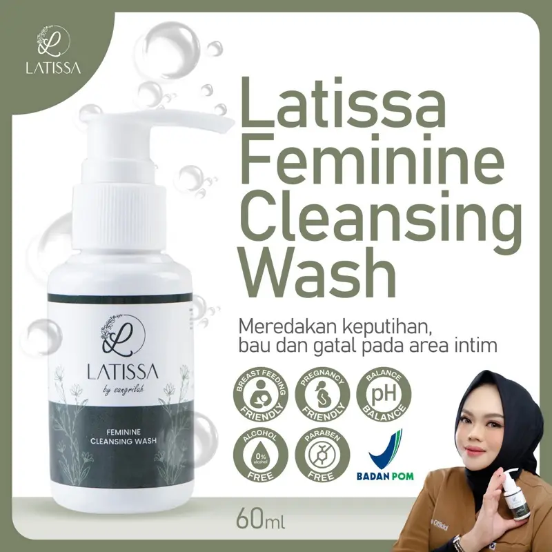 Latissa Feminine Cleansing Wash - By Sangrilah