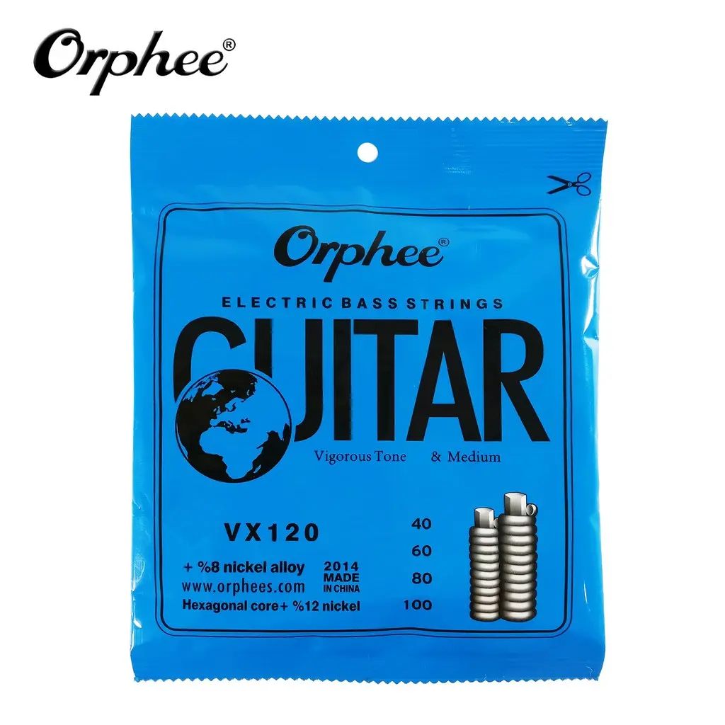Orphee VX Set Senar Bass Elektrik 4 senar VX120 dan 5 Senar VX130