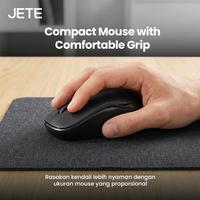 Gambar Mouse Wireless JETE MS105 Mouse 1200 DPI 3 Level Mouse Tanpa Kabel USB Dongle Silent Click Mouse Kantor Komputer Laptop Windows For Macbook dari JETE Peripheral Kota Administrasi Jakarta Pusat 5 Tokopedia