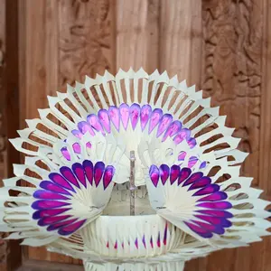 sampyan gebogan merak ukir