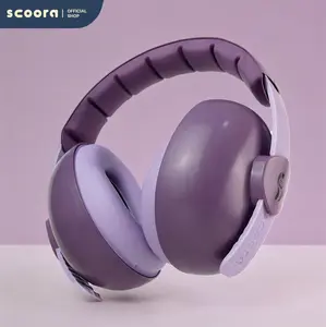 SCOORA Cronos Baby Earmuff - Ungu