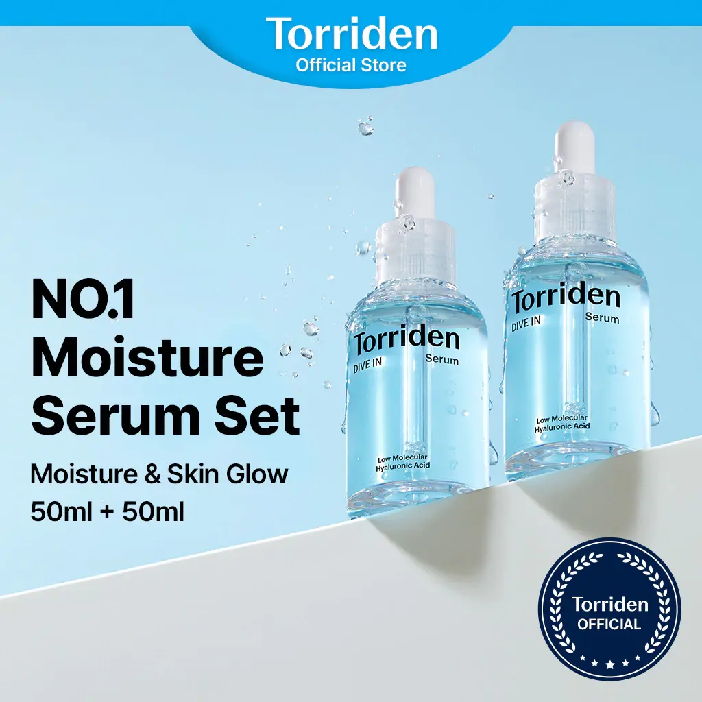 [Torriden Official] DIVE IN Low Molecular Hyaluronic Acid Serum for Moisture Glow, Inner Deep Moisutre, 50ml