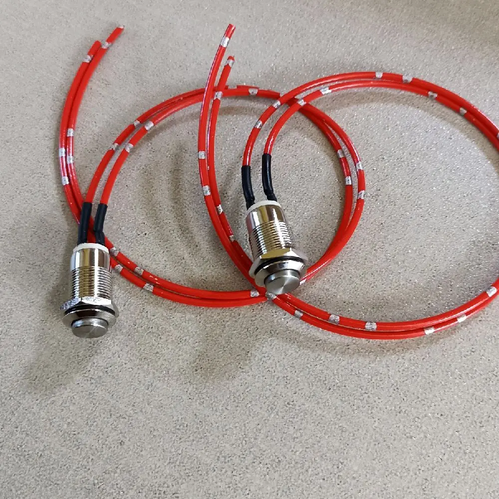 Saklar Tombol On / Off Bulat Waterproof Stainless (harga 1 pcs)