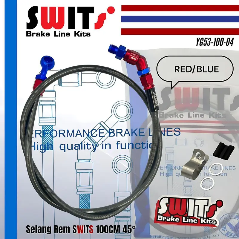 SELANG REM SWITS DEPAN 45 90 DERAJAT 100CM IMPORT ORIGINAL 3