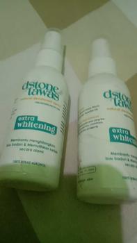 Product Review of Dstone Deodorant Tawas Extra Whitening 60ml isi 3pcs Anti Ketiak Hitam, Pencerah Ketiak, atasi Bau Tubuh dan Memutihkan non Roll Organic 24 Months anti bakteri from D**p 0