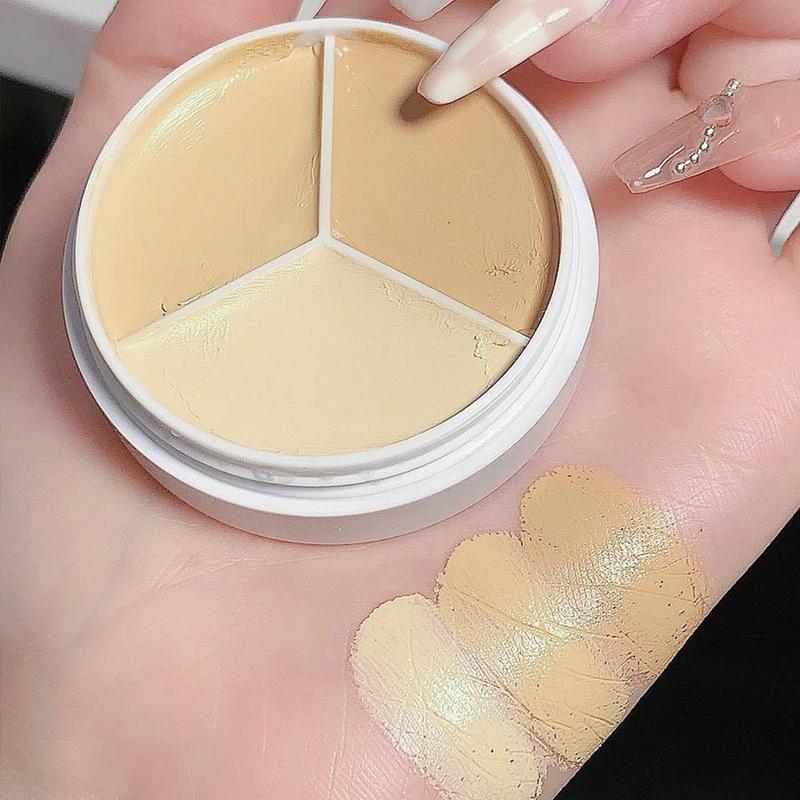 Product Introduction of Kem Che Khuyết Điểm Ba Màu Để Che Khuyết Điểm, Vết Mụn, Quầng Thâm Và Rãnh Lacrimal 46