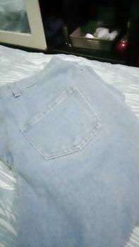 Product Review of BOSENOM- Celana kulot jeans wanita HighWaist wide leg kantong depan jins Panjang Cewek from m**4 0