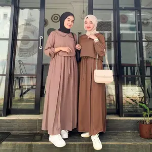 GAMIS CRINKEL ZAYYRA DRESS NIAMI CRINGKEL ZAFINA DRESS CRINKLE AIRFLOW POLOS SERUT DRESS OVERALL
