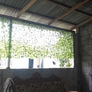 PAGAR DAUN RAMBAT HIASAN 3 M X 100 CM / 50CM X 300CM 1 ROLL bunga