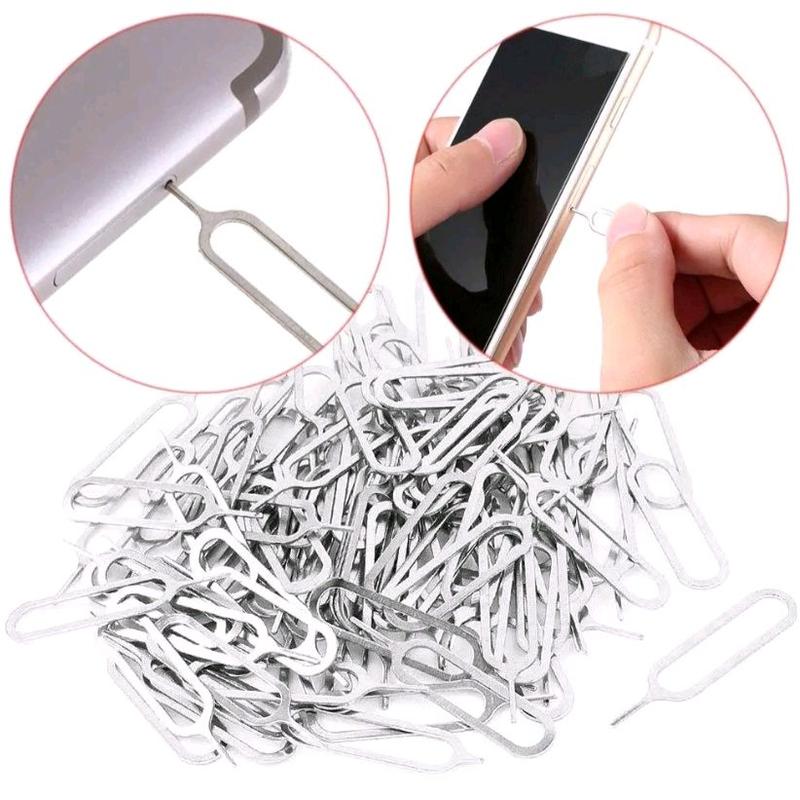 Combo 10 Que Chọc Sim 10k Kim Loại Ghim Tháo Thẻ Sim Dụng Cụ Tháo Thẻ Sim Dễ…