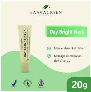 NAAVAGREEN KRIM LEHER - LEHER PAGI - LEHER MALAM mencerahkan extract