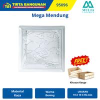 Gambar MULIA 95096 BATIK MEGA MENDUNG 19 X 19 X 9.5 CM GLASS BLOCK BALOK KACA GLASS BOX RUANG PINTU KAMAR Kayu dari Tirta Bangunan Kota Depok 1 Tokopedia