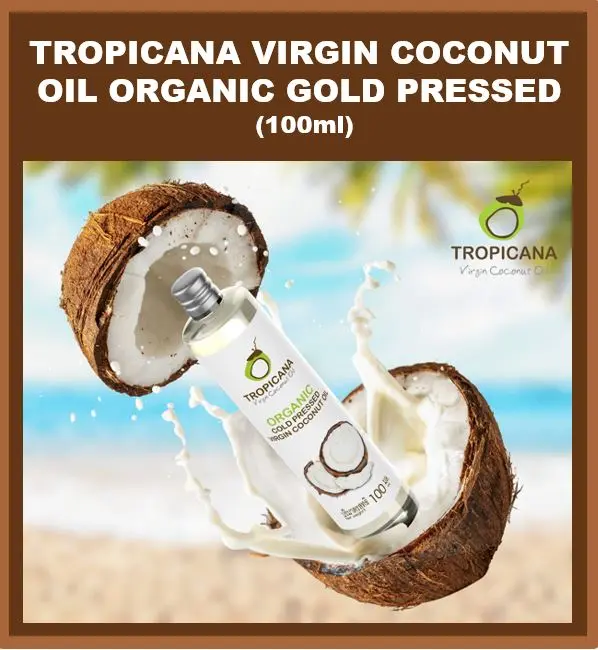 Tropicana Organic Cold Pressed Virgin Coconut Oil 100ml