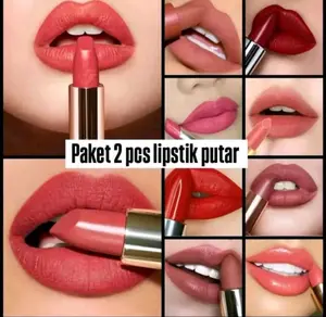 PROMO Paket Hemat 2 Lipstick Matte Waterproof