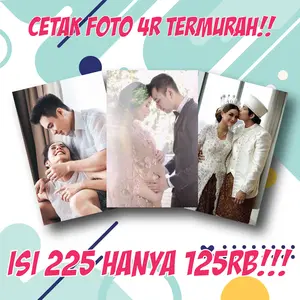 Cetak Foto 4R Isi 225 Pcs Murah Berkualitas