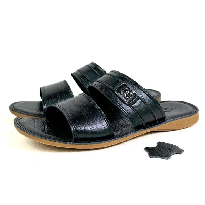 Sandal Pria Kulit Sapi Asli LOZTA A1 Premium Series - Anti-Slip & Ergonomis - Karet 4