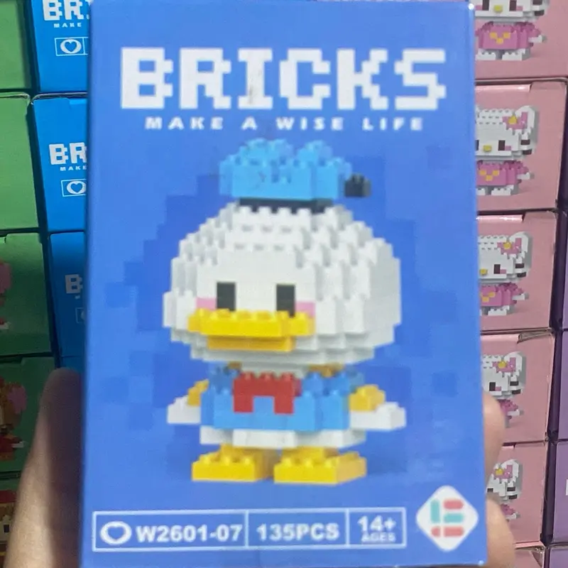 Paket Usaha bricks Isi 20+1 pcs karakter beda beda 5