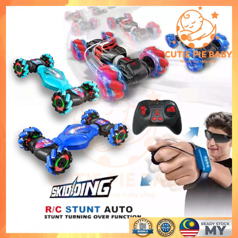 Hand Gesture Stunt Car Dual Remote Control Twister Remote High-Speed ...