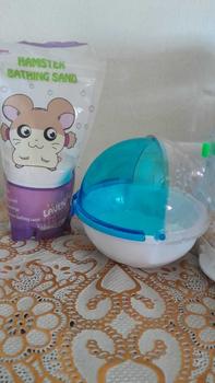Product Review of Hamster Bathing Sand / Pasir Mandian Hamster 1KG (Big) / Debu hamster / Hamster Accessories from e**q 0