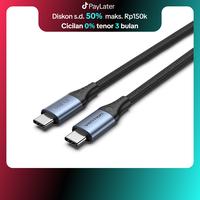 Gambar Vention Kabel Data Usb Type C to C 4.0 Thunderbolt 8K 40Gbps Briaded Premium Grade High Speed Cable Wire dari Vention Authorized Store Kota Administrasi Jakarta Barat 1 Tokopedia