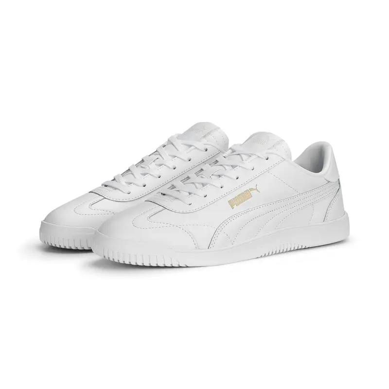 White Gold Puma Tennis Shoes White PUMA Sepatu Sneaker PUMA Club