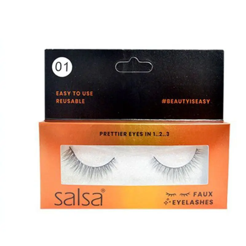 SALSA Faux Eyelashes - Bulu Mata Palsu Natural Fake Eyelash Hitam Bulumata Extension 0
