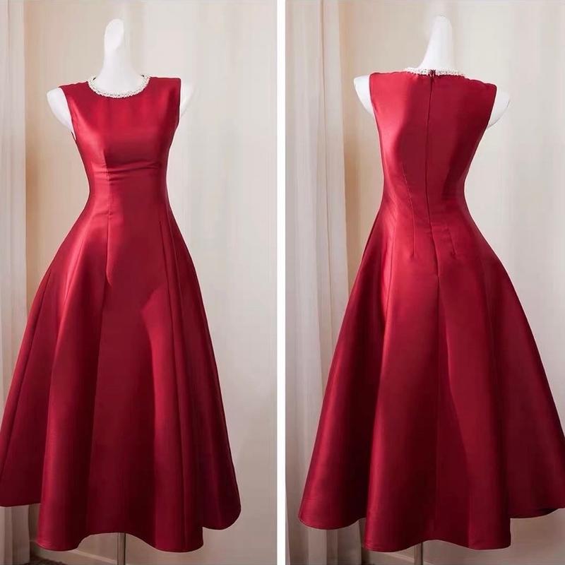TT14 ĐẦM TAPTA BASIC VIỀN CỔ KIM SA BASIC ĐI TIỆC