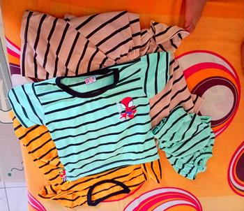 Product Review of PROMO 3 PASANG STELAN GARIS BAJU ANAK LAKI-LAKI 1-4 TAHUN/STELAN BAJU ANAK/BAJU ANAK MURAH/BAJU ANAK TERBARU from L**a A**n 0