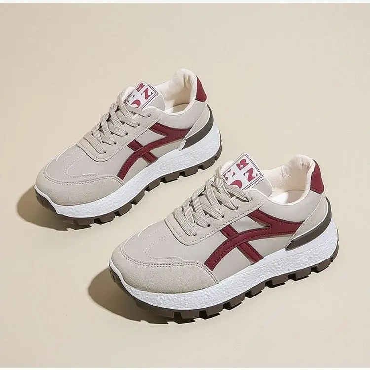 IF Kiyora Sepatu Sneakers Wanita Kasual Shoes Karet Empuk Sport Senam Casual SHG1336 3