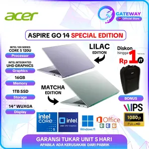 ACER ASPIRE GO 14 AG14-72P CORE I5 120U 16GB 1TB SSD W11+OHS 14" WUXGA IPS GRY