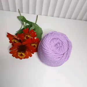 Tali Macrame 3 MM untuk Macrame Nahan Premium , lembut dan Tidak Berserabut berat 100 gr