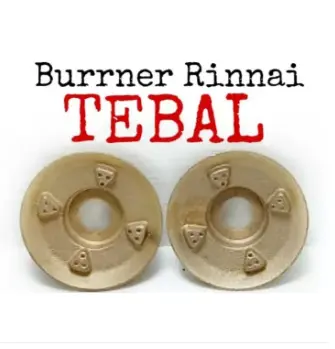 Kuningan Kompor Gas Rinnai / Burrner Kompor Rinnai Original Tebal
