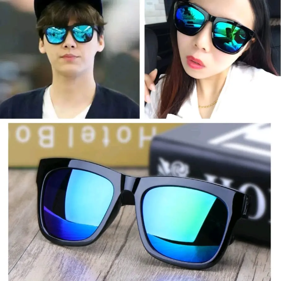 Kacamata Pria Wanita Korean Style Anti Silau Gaya Dan Trendy Eyewear Sunglasses