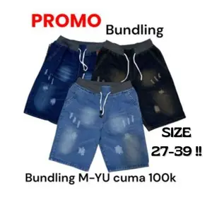 PROMO Paket BUNDLING Celana Pendek M-YU